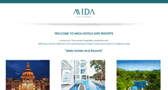Desktop Screenshot of midahotelsandresorts.com