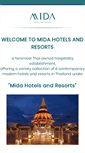 Mobile Screenshot of midahotelsandresorts.com